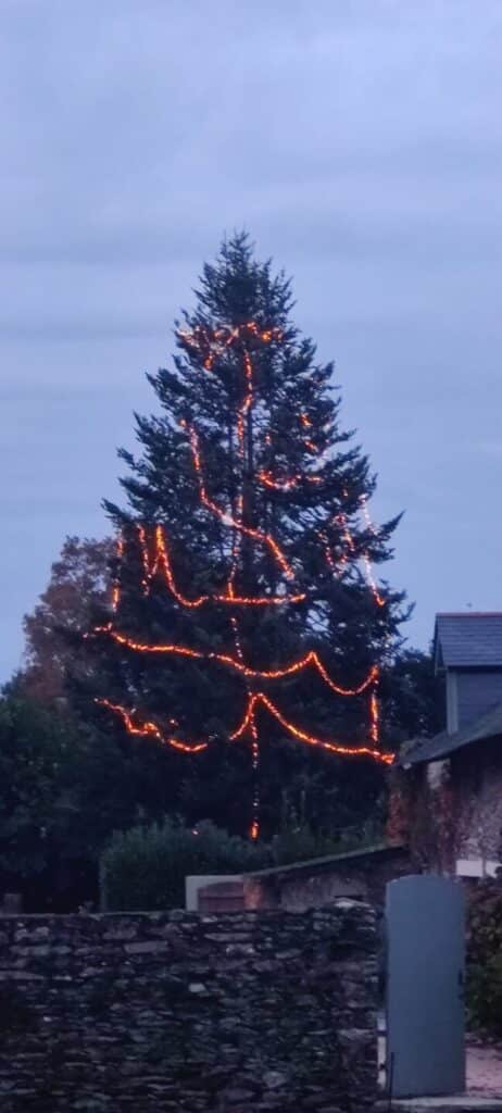 Installation decoration noel Suce sur Erdre - Nivillac Penestin